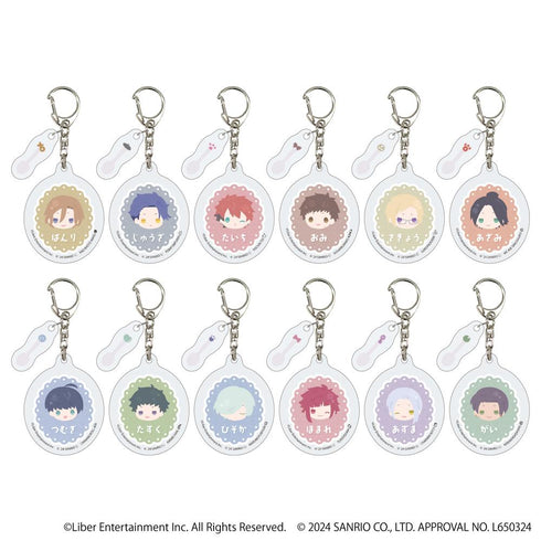 『A3!×Sanrio characters』パーツ付きアクリルキーホルダー02/A&W BOX(全12種)(ミニキャライラスト)